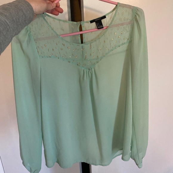 Aqua shirt - Picture 1 of 1